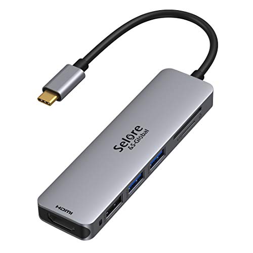Adaptateur USB C, Hub USB C HDMI 4K, Ports USB