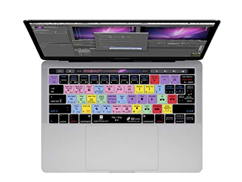 Premiere Pro Protège-Clavier pour MacBook Air 13/Pro 2008 Noir